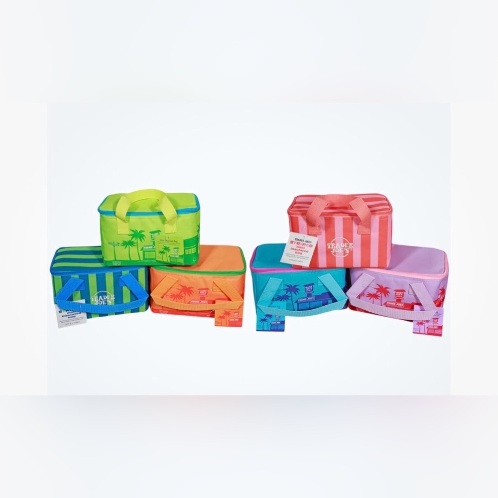 NWT Trader Joe’s Mini Insulated Tote - FULL SET